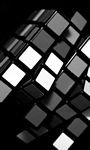 pic for Black Rubik Cube 768x1280